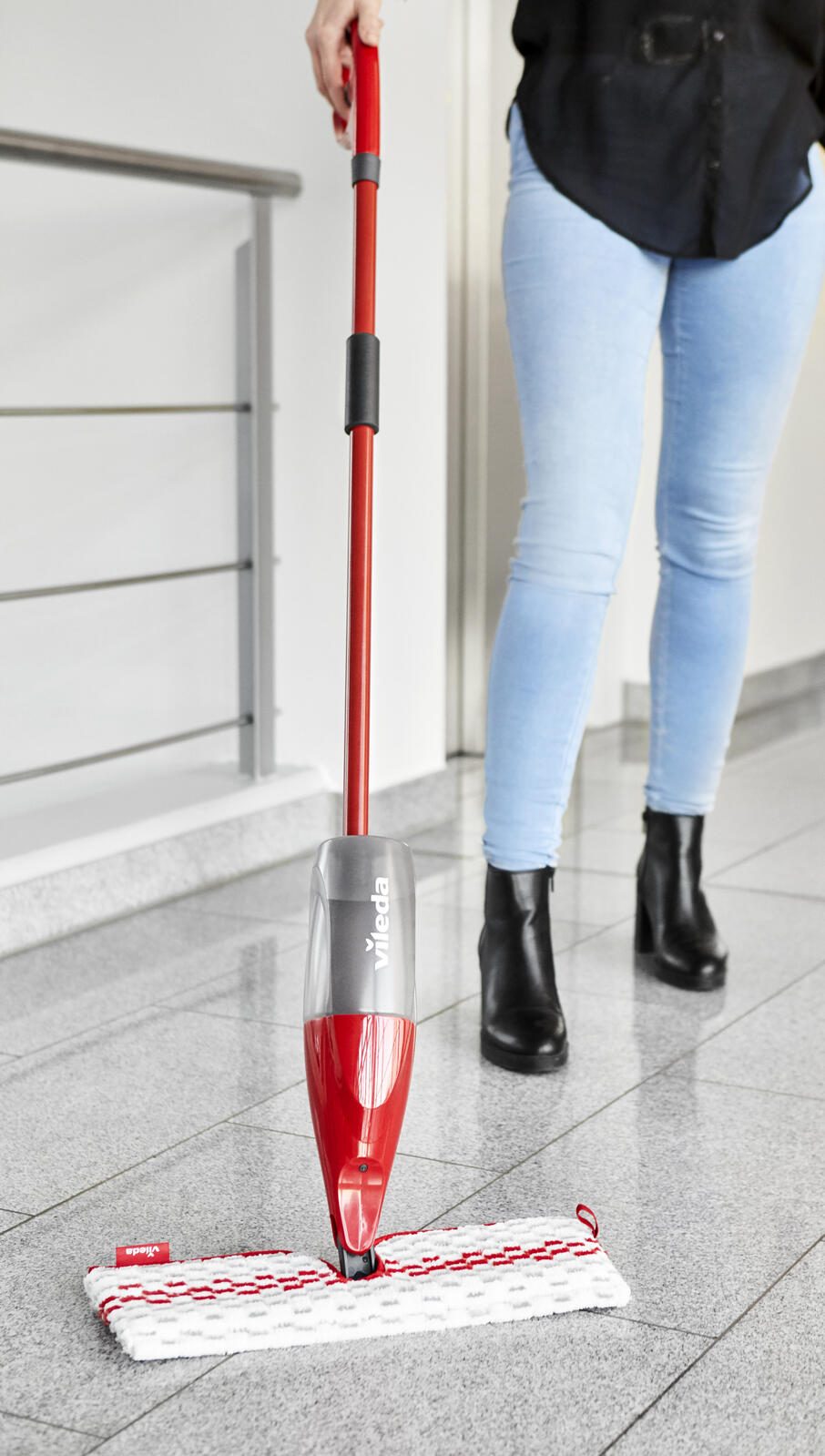 vileda 1-2 Spray Max Bodenwischer für Parkett und Laminat