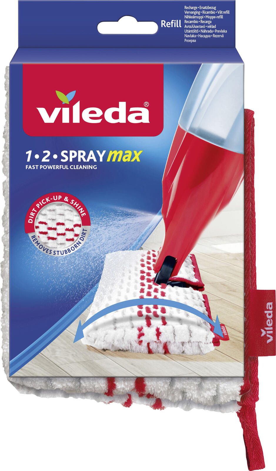 vileda 1 2 SPRAY max Wischbezug für Bodenwischer