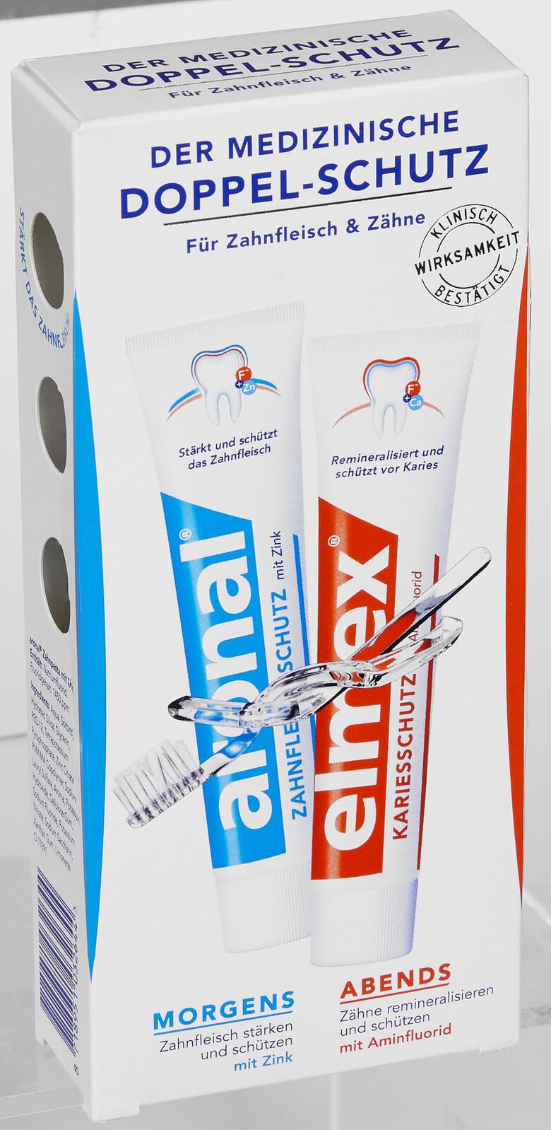 aronal elmex Set Zahncreme 2x 75 ml