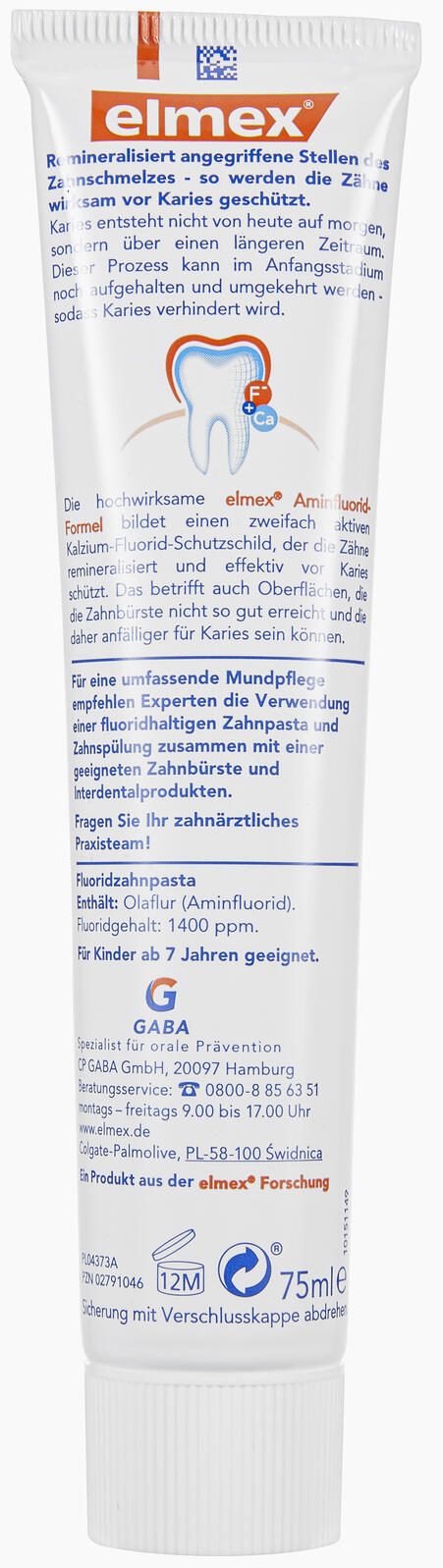 aronal elmex Set Zahncreme 2x 75 ml