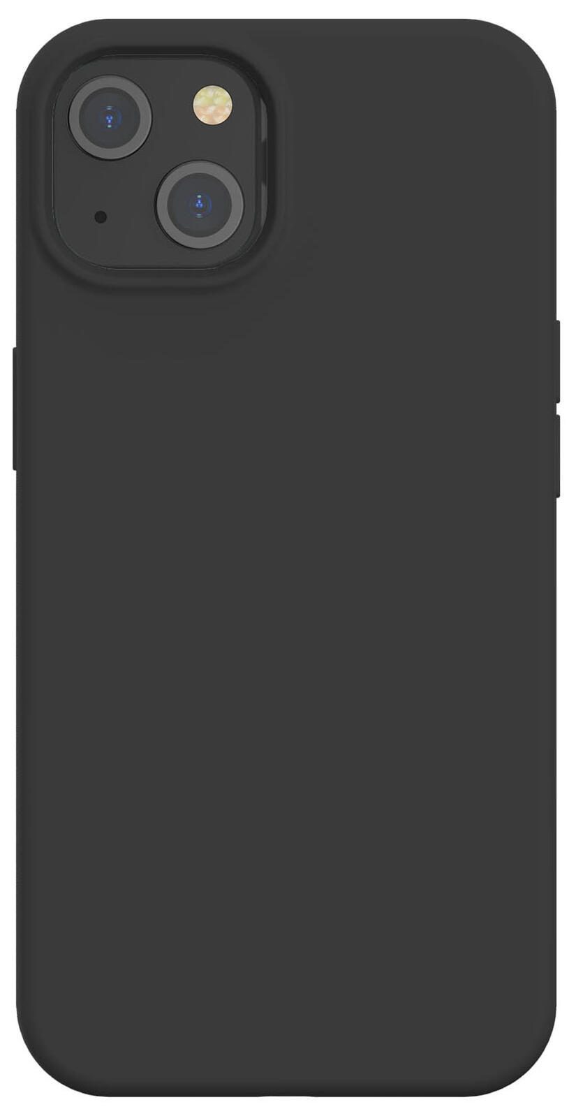 BigBen Handy-Cover Soft Touch für iPhone 13 schwarz
