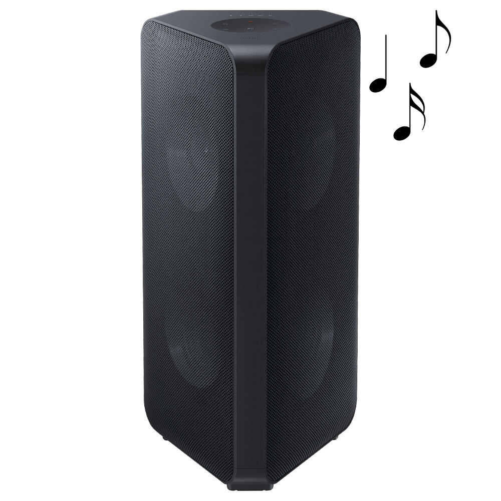 Samsung Sound Tower MX-ST40B Entertainment-Center schwarz