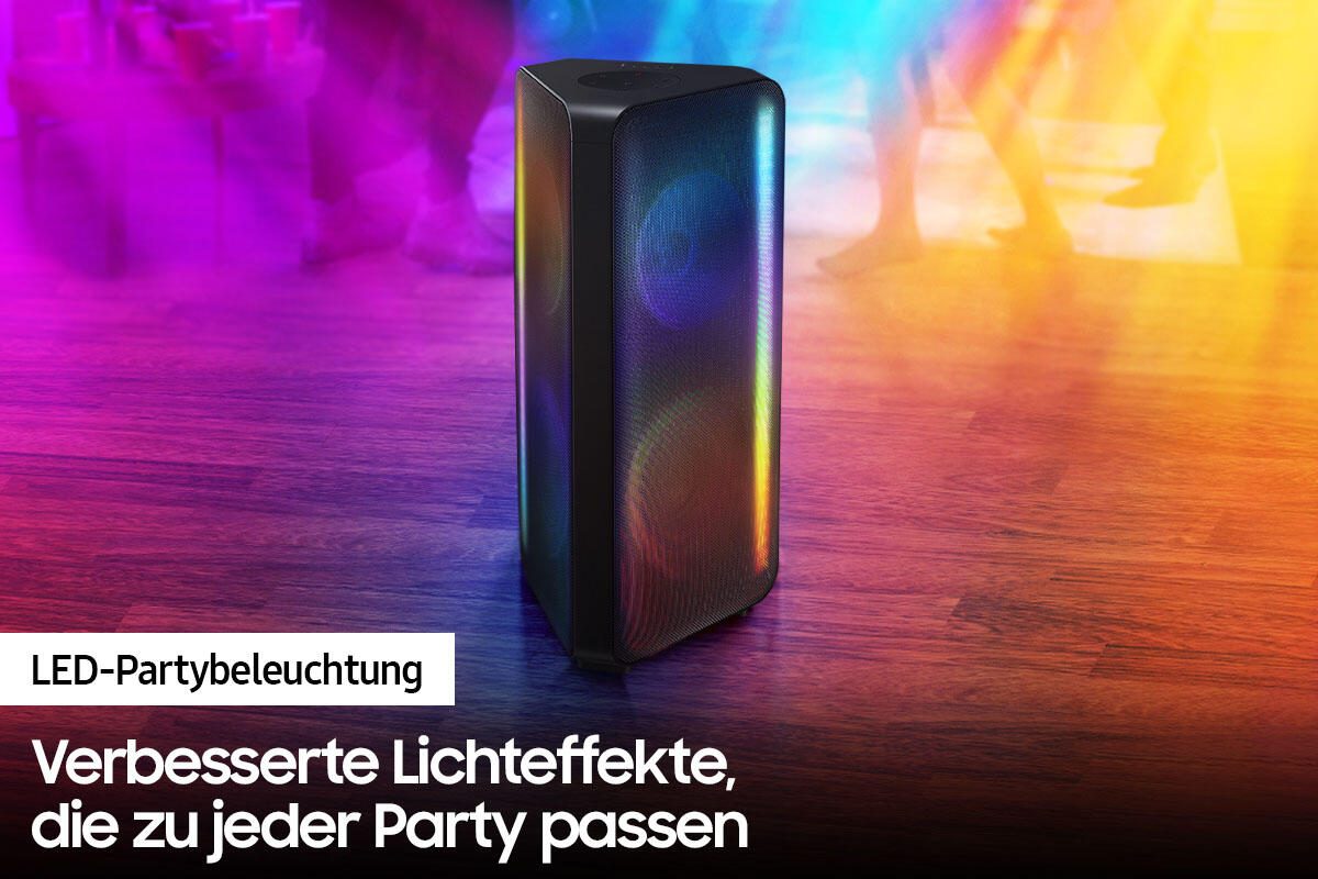 Samsung Sound Tower MX-ST50B Entertainment-Center schwarz
