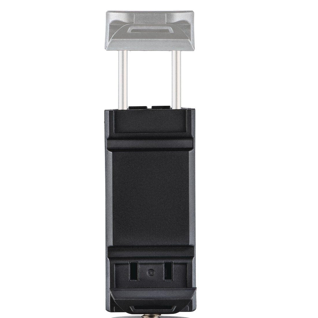 hama Pocket II Rotation Ministativ für Smartphones schwarz, rot.