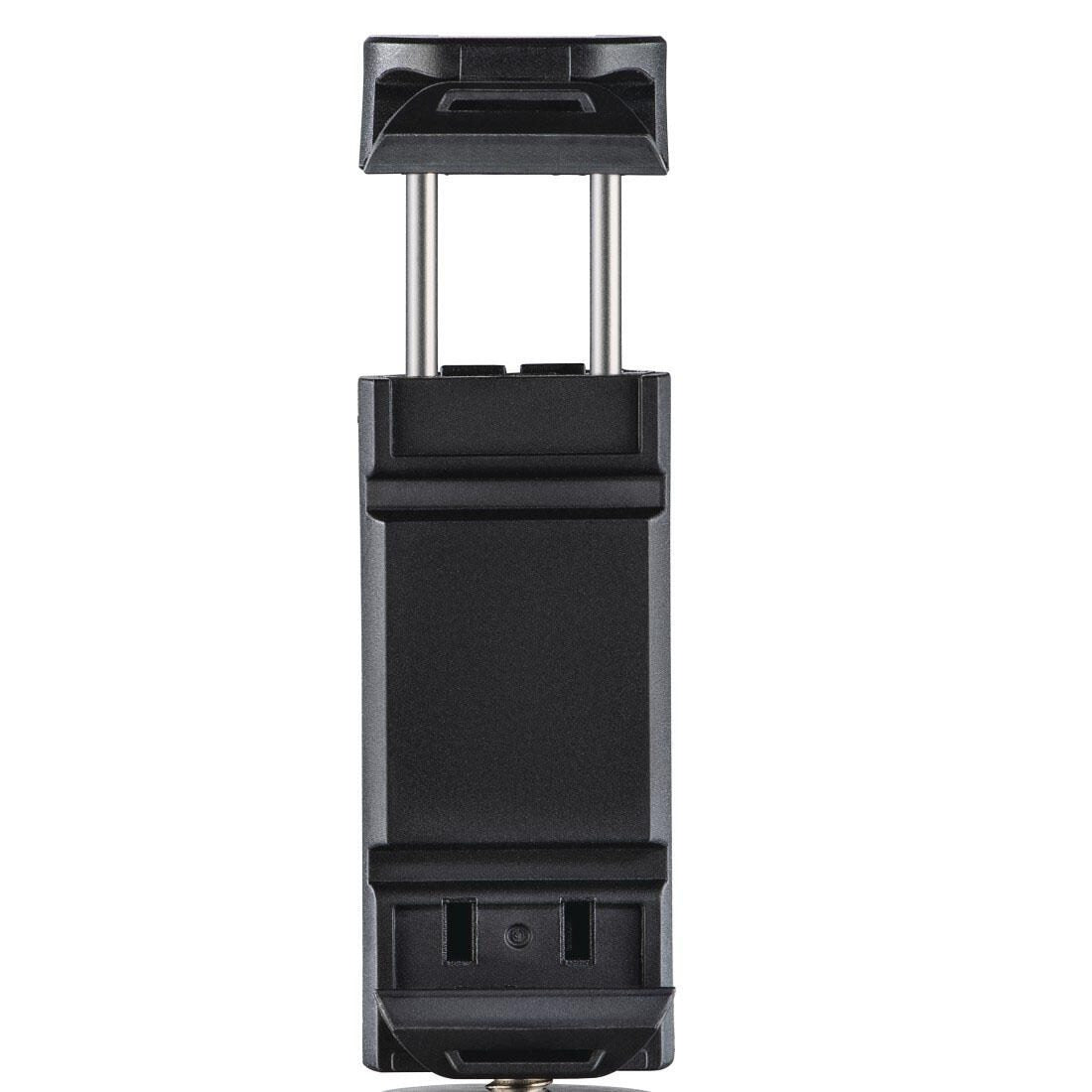 hama Pocket II Rotation Ministativ für Smartphones schwarz, rot.