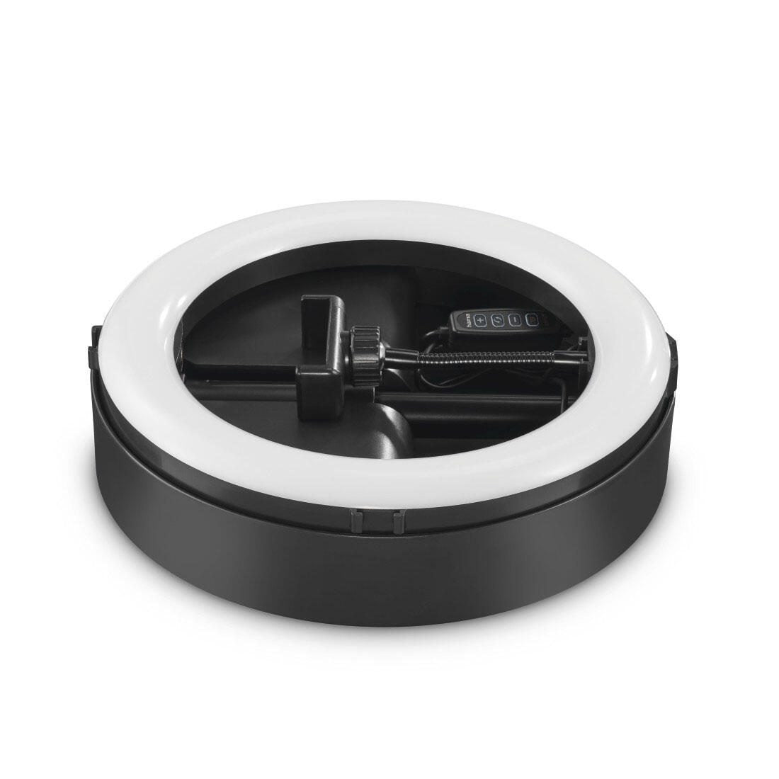 Hama LED-Ringlicht mit Stativ 10.4 W schwarz