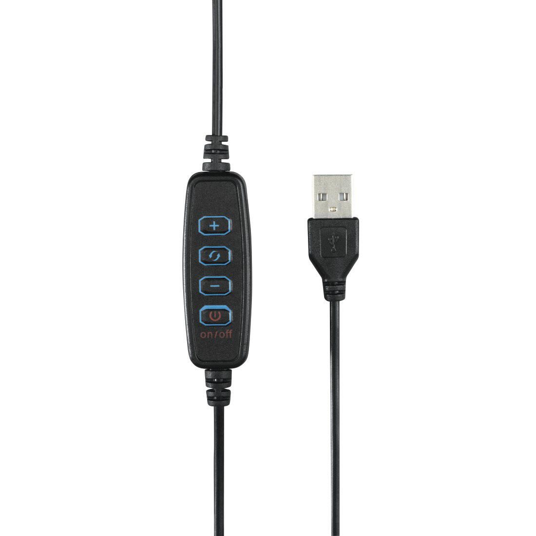 Hama LED-Ringlicht mit Stativ 9 W schwarz