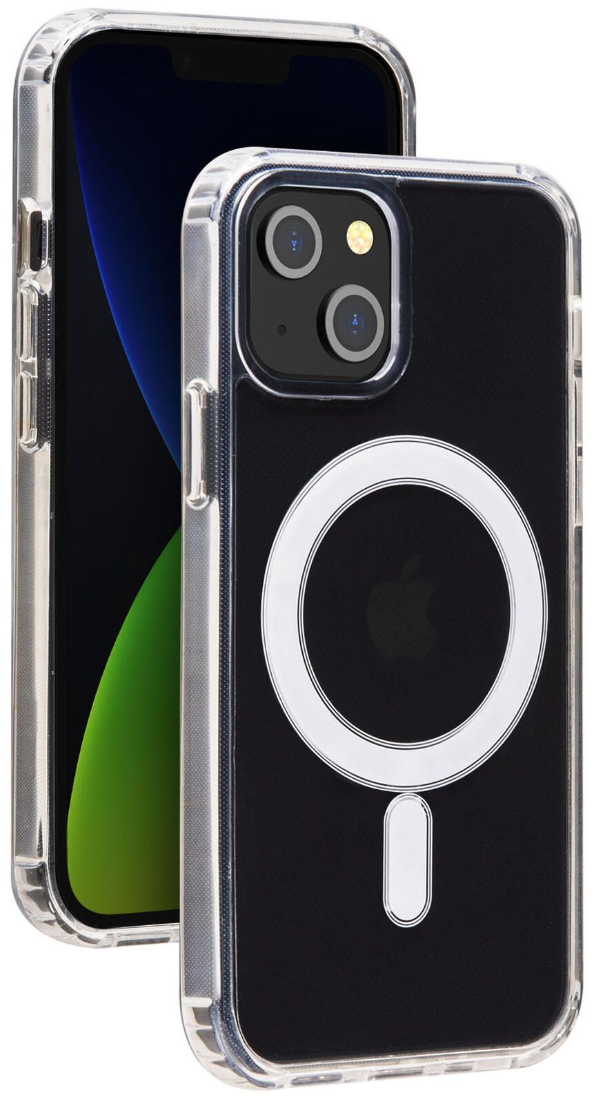 BigBen Handy-Cover MagSafe Hybrid Case für iPhone 14 Plus transparent