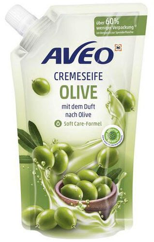 AVEO Flüssigseife Nachfüllpackung Olive 500 ml