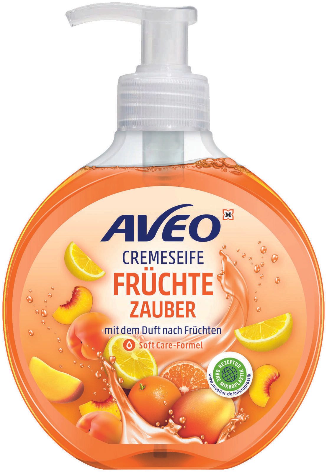 AVEO Flüssigseife im Spender fruchtig 500 ml