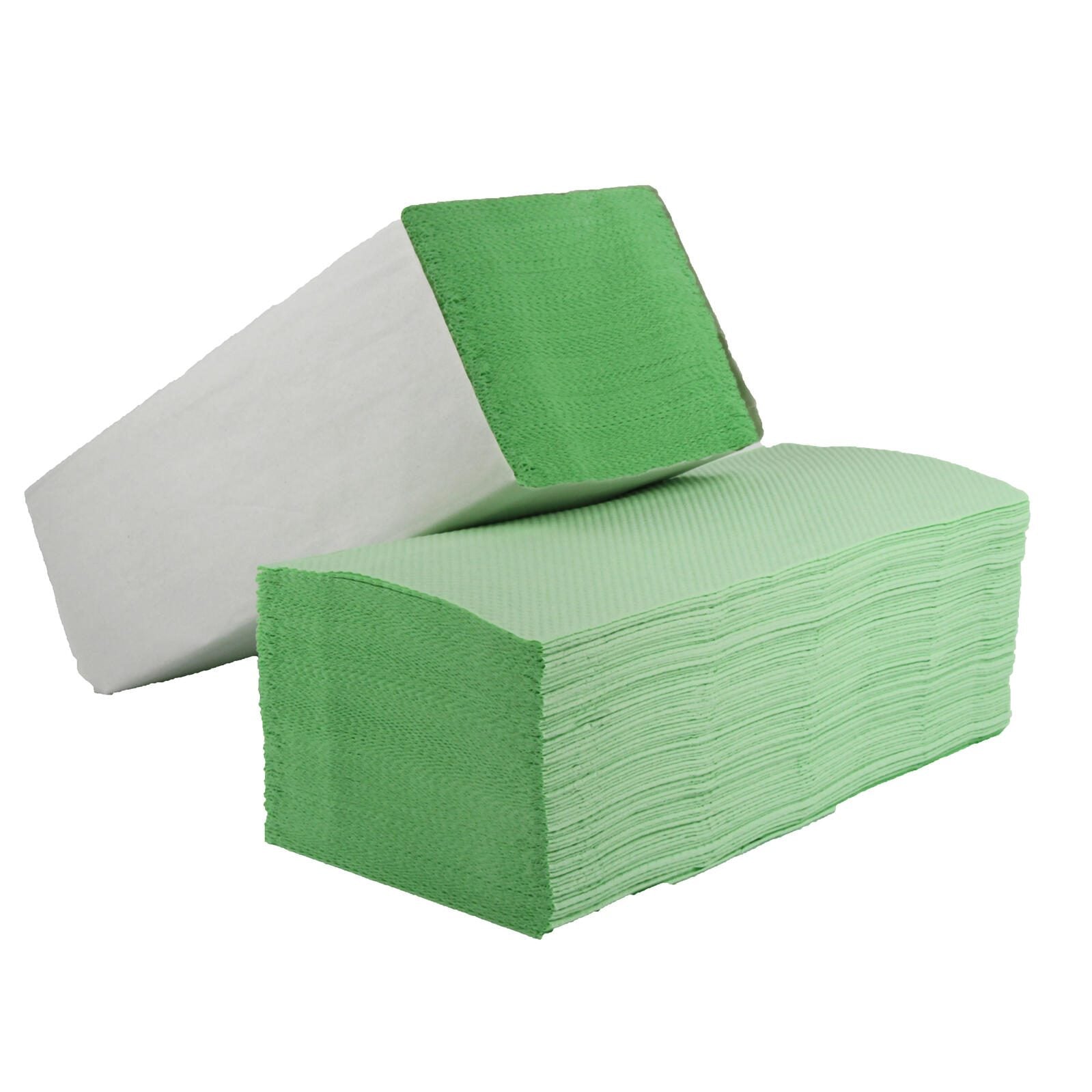 Papierhandtücher V2-3200-G-PR Zick-Zack-Falzung 2-lagig