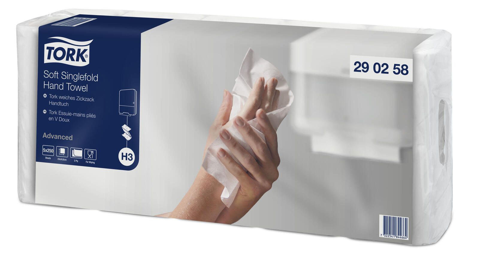 TORK Papierhandtücher Advanced H3 2-lagig