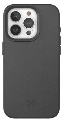 WOODCESSORIES Handy-Cover Bio Case für iPhone 15 schwarz