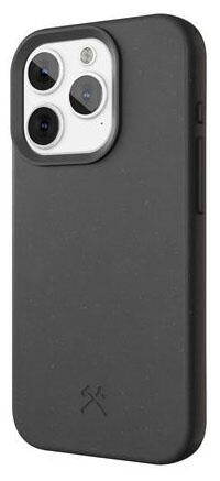 WOODCESSORIES Handy-Cover Bio Case für iPhone 15 schwarz