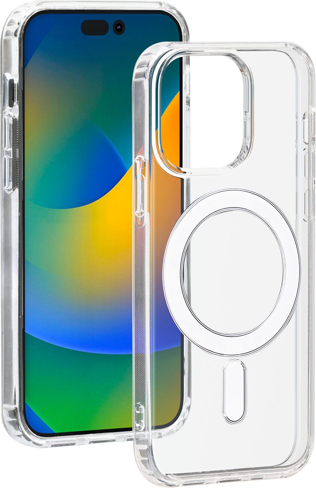BigBen Handy-Cover MagSafe Case für iPhone 15 Pro transparent
