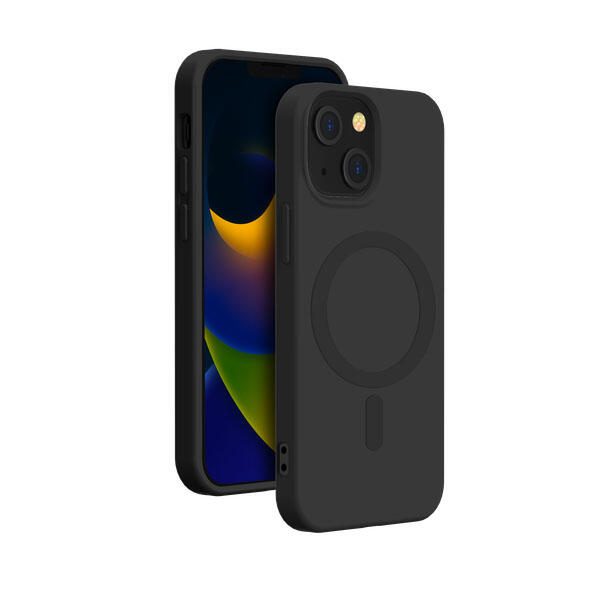 BigBen Handy-Cover MagSafe Soft Case für iPhone 15 Plus schwarz