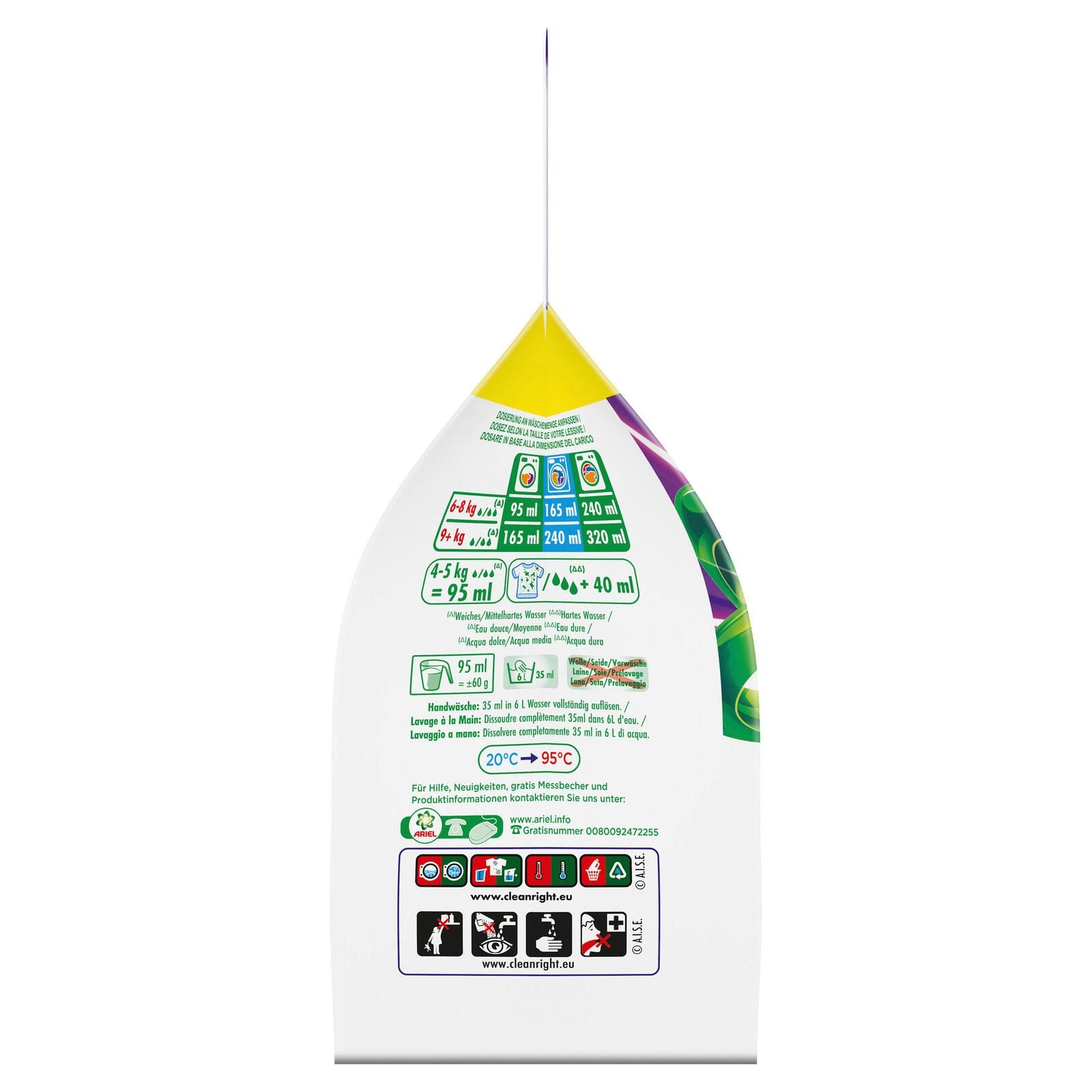 ARIEL Waschmittel frisch 1,2 kg