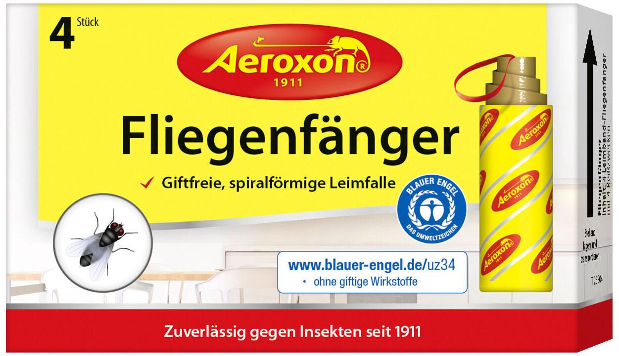 Aeroxon Fliegenfänger gelb
