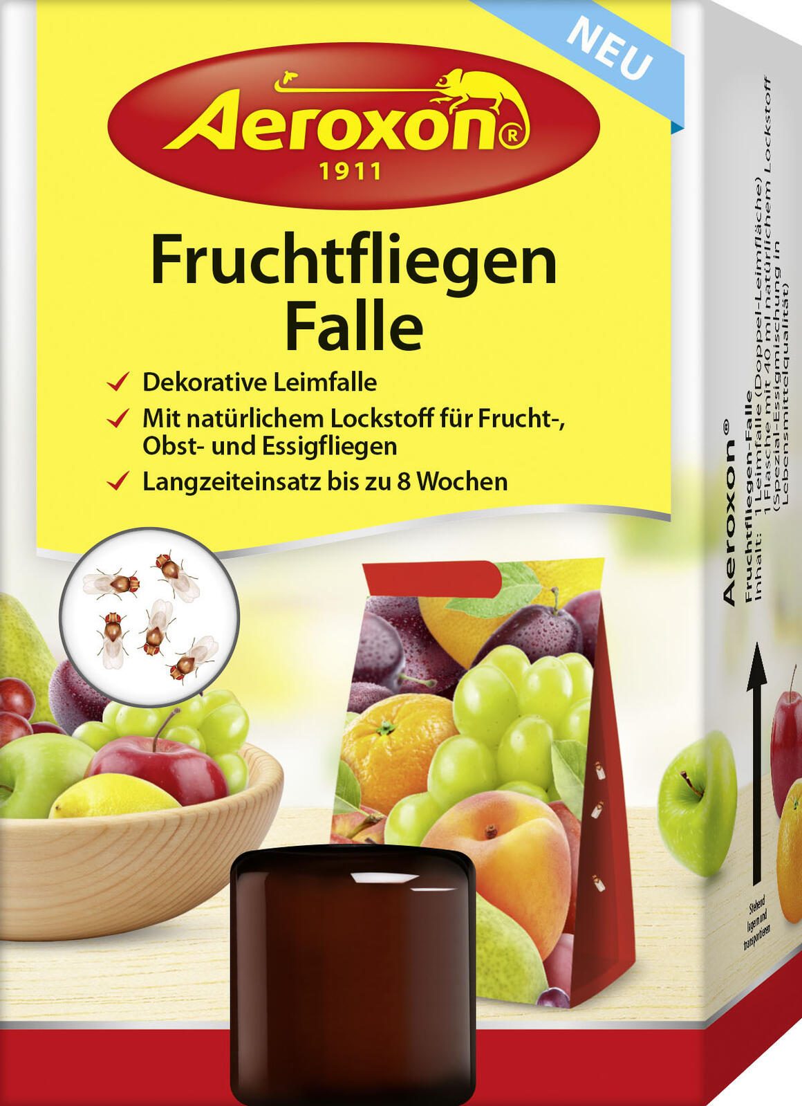 Aeroxon Fruchtfliegenfalle bunt