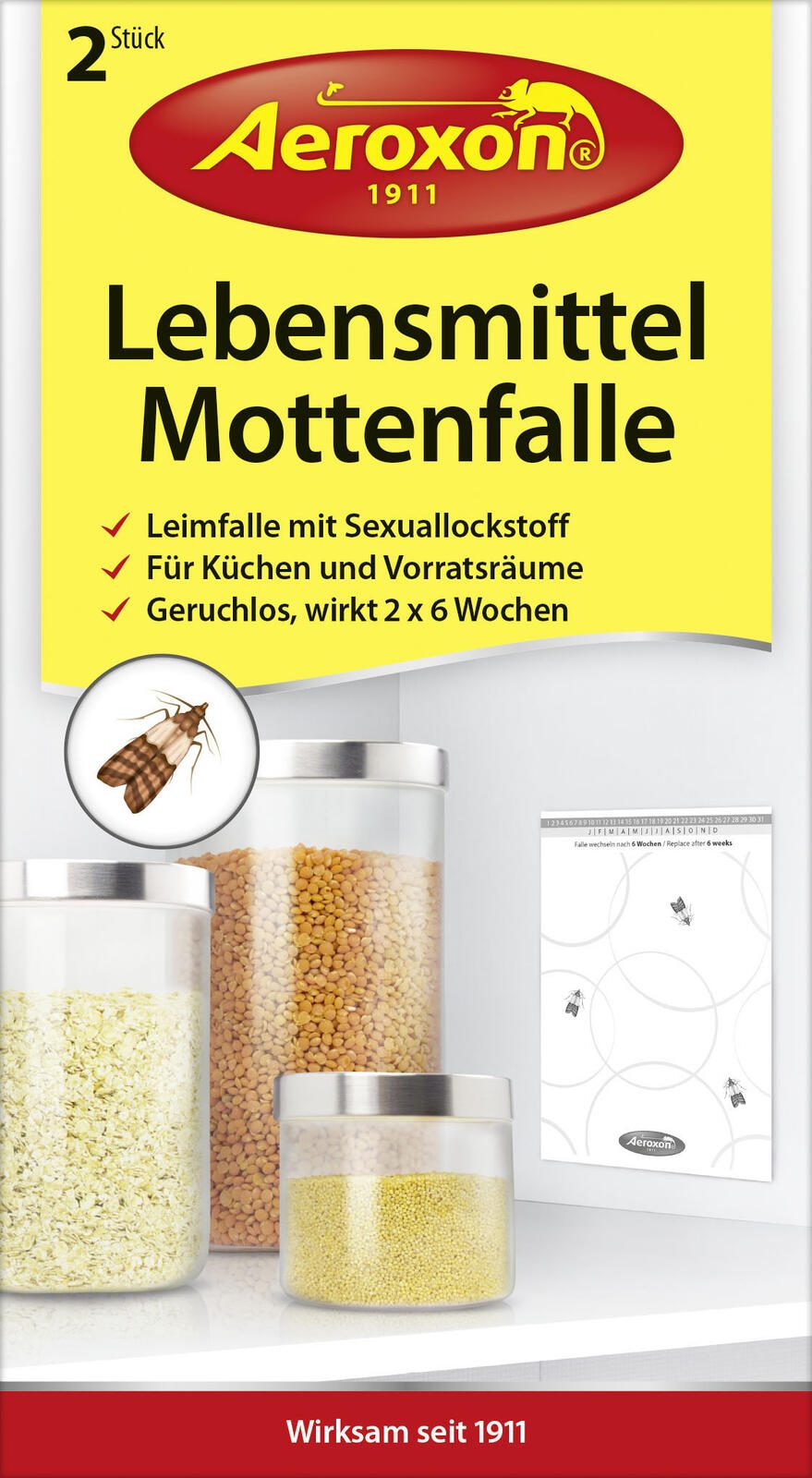 Aeroxon Mottenschutz weiß, grau