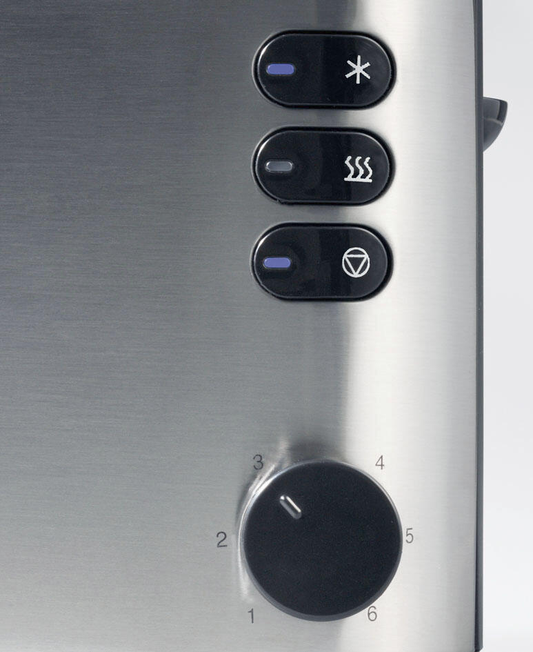 SEVERIN AT 2514 Toaster 850 W silber/schwarz