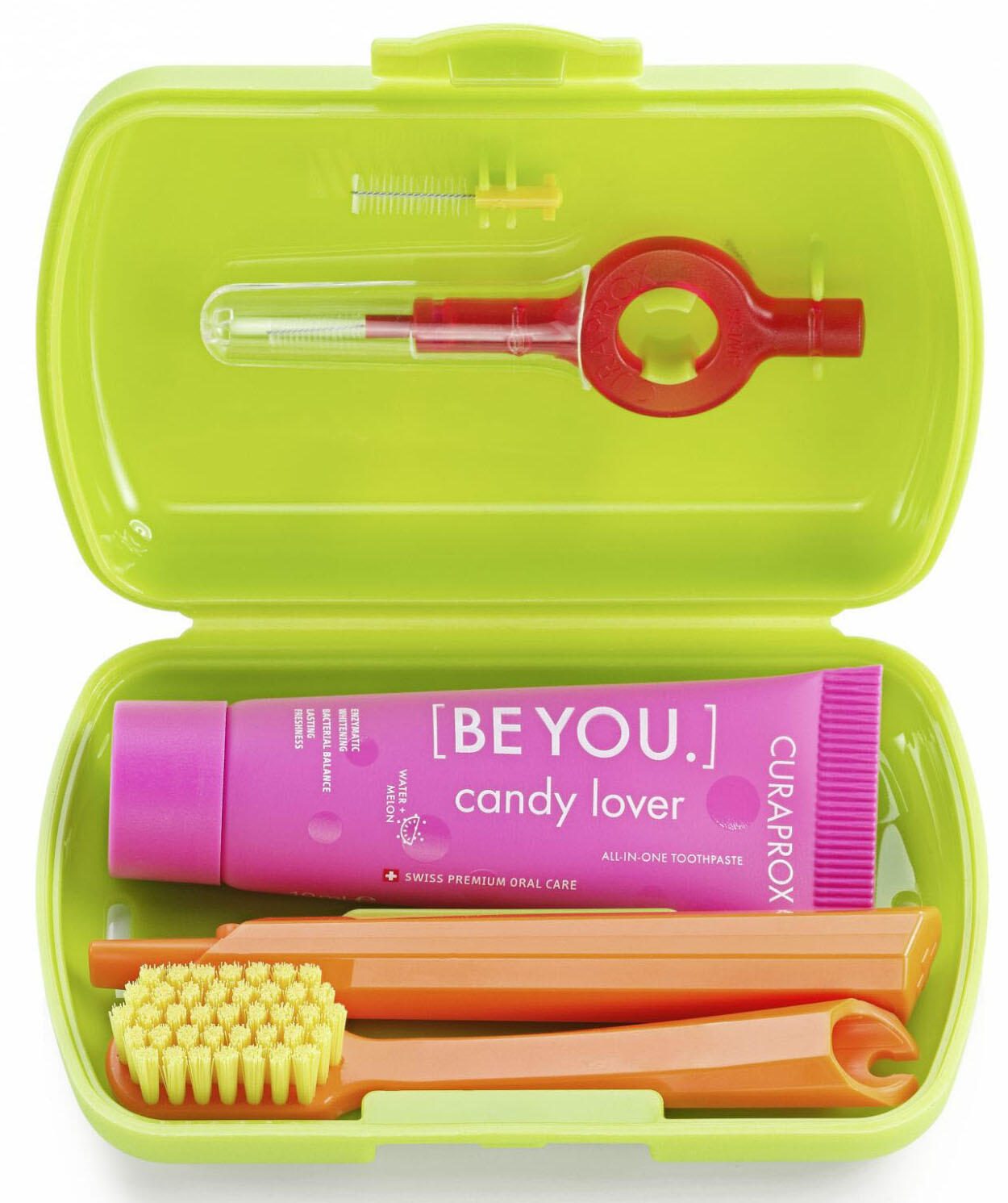 Curaprox Zahnputz-Set grün