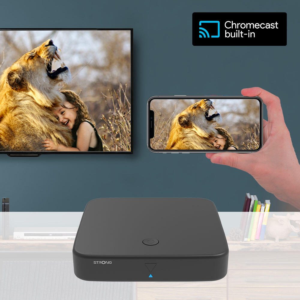 STRONG SRT420 AndroidTV-Streaming DVB-T2 Receiver