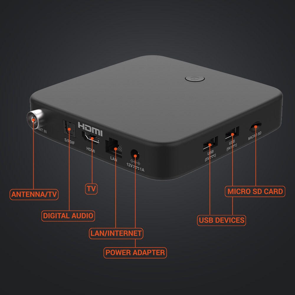 STRONG SRT420 AndroidTV-Streaming DVB-T2 Receiver