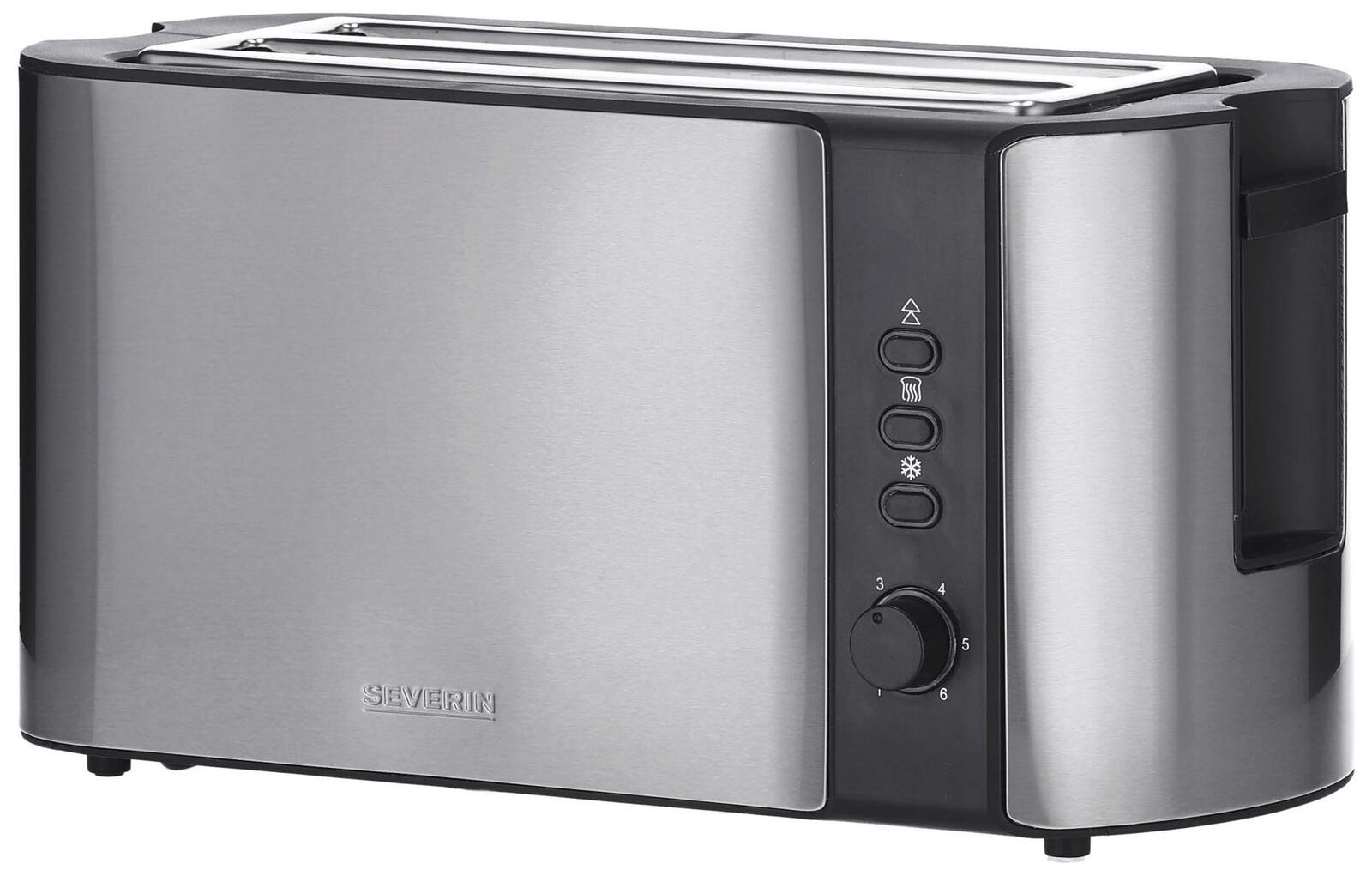SEVERIN AT 2590 Toaster 1400 W schwarz/ silber