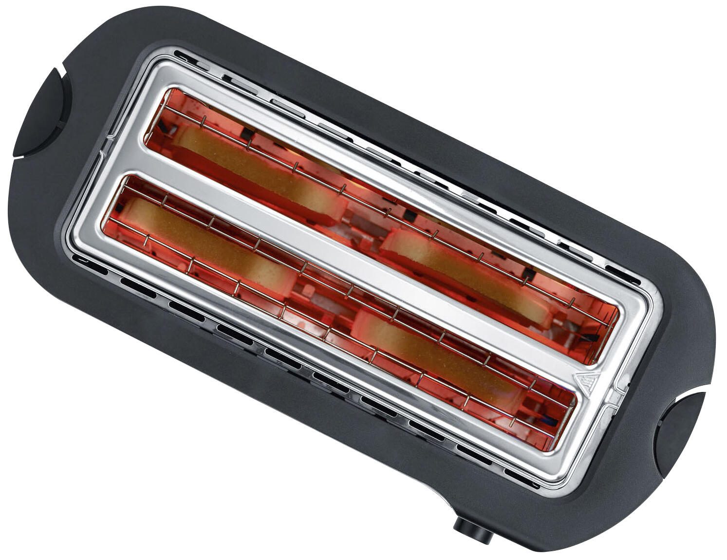 SEVERIN AT 2590 Toaster 1400 W schwarz/ silber