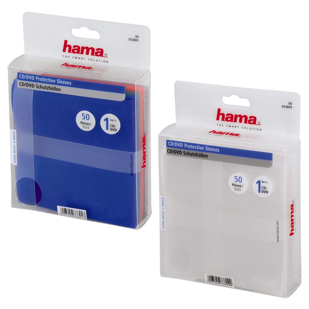 Hama CD-/DVD-Hüllen
