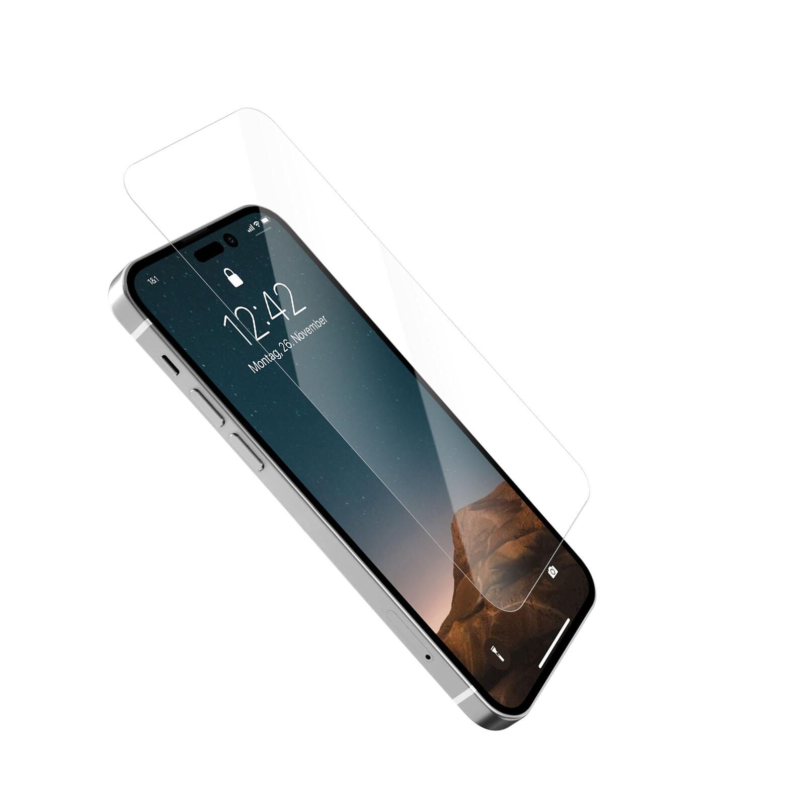 WOODCESSORIES Display-Schutzglas passend für Modell: iPhone 15 Plus, iPhone 15 Pro Max - Apple