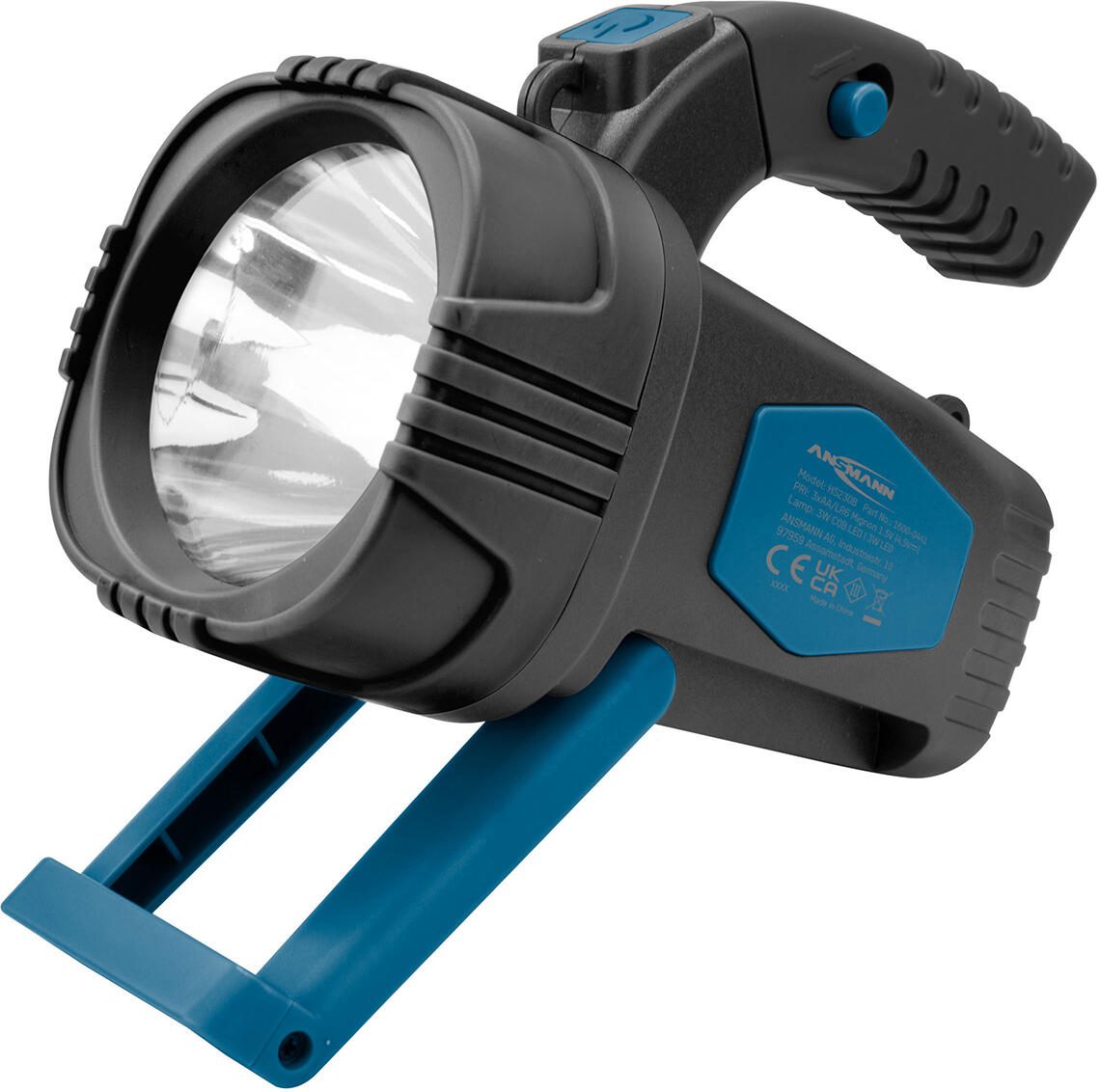 ANSMANN Handscheinwerfer blau