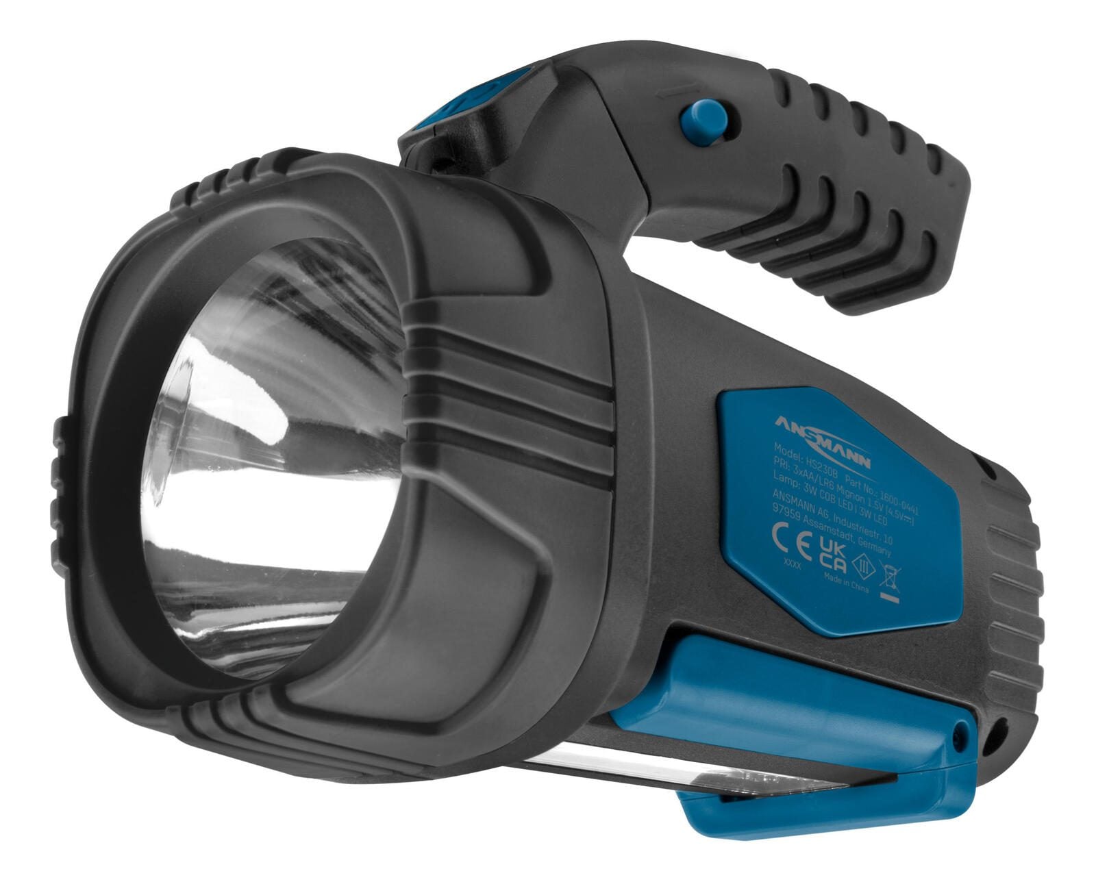 ANSMANN Handscheinwerfer blau