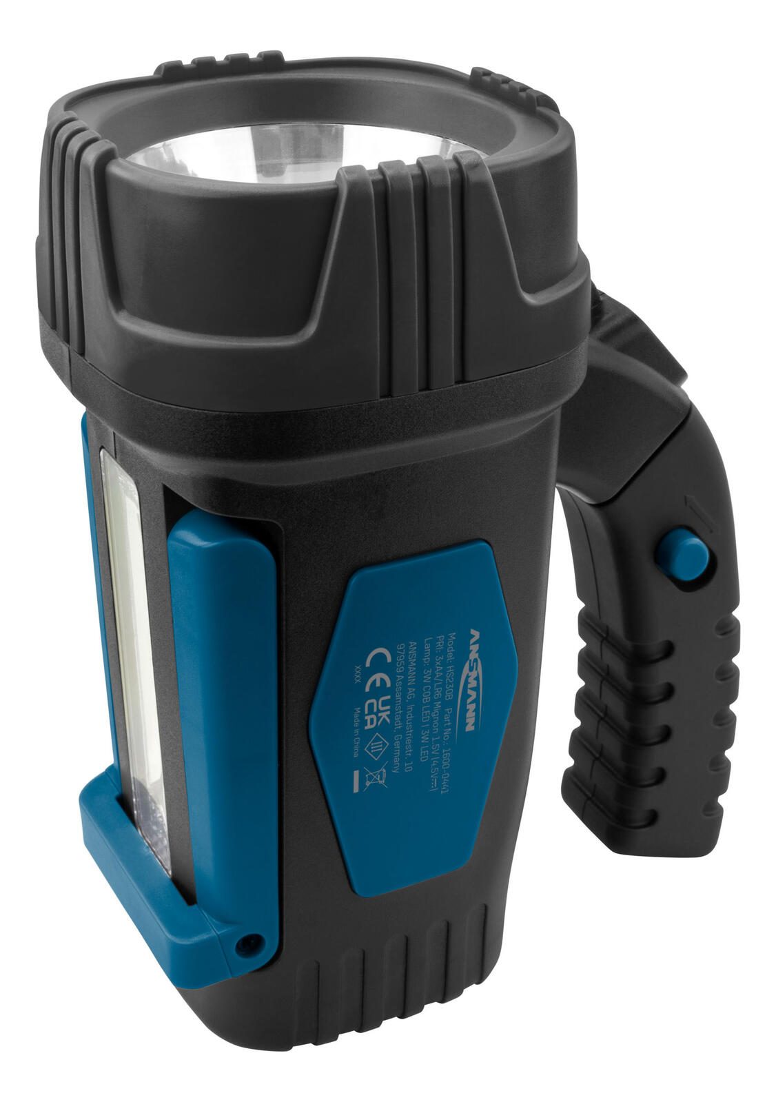 ANSMANN Handscheinwerfer blau