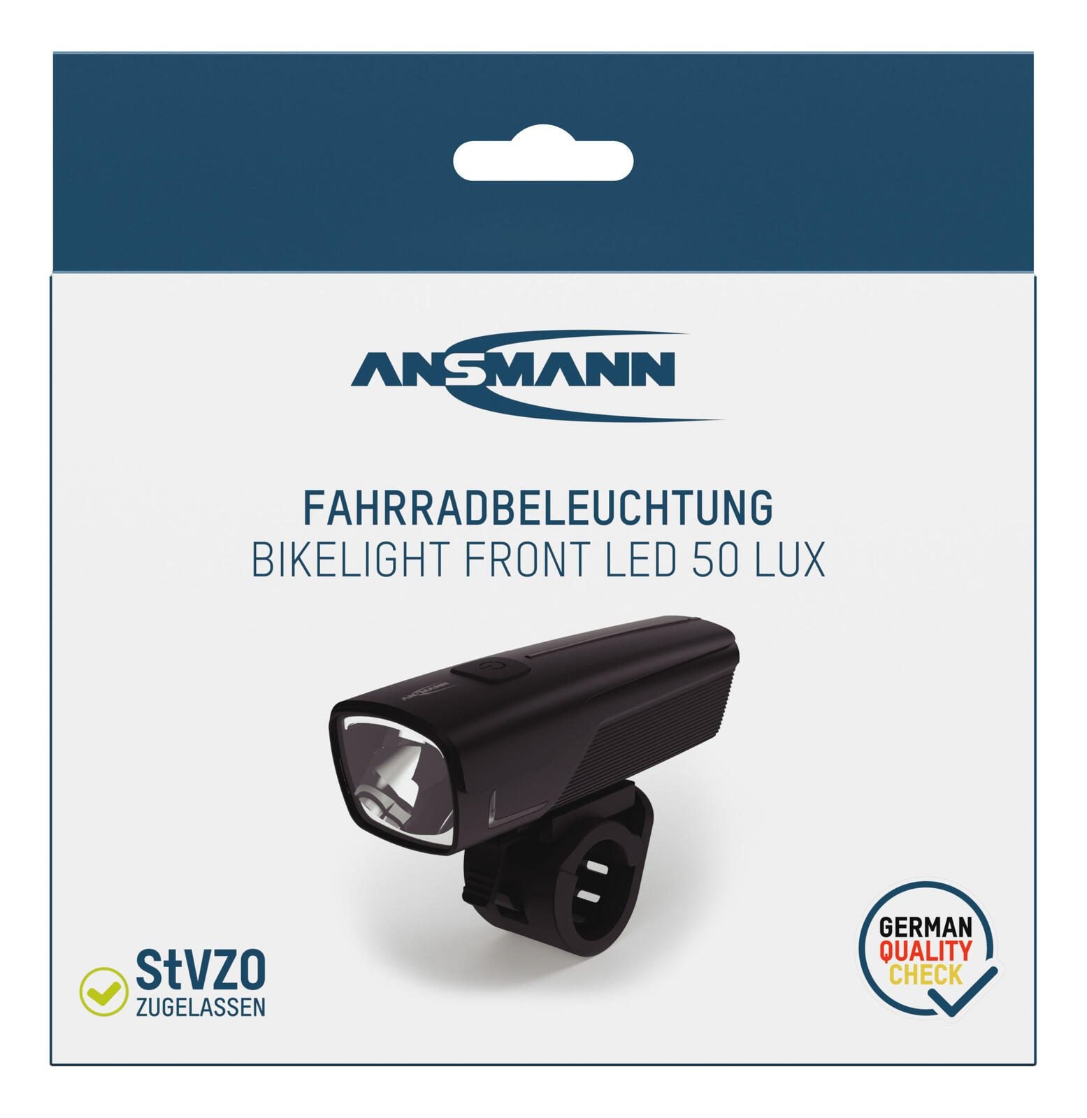ANSMANN Fahrradbeleuchtung schwarz