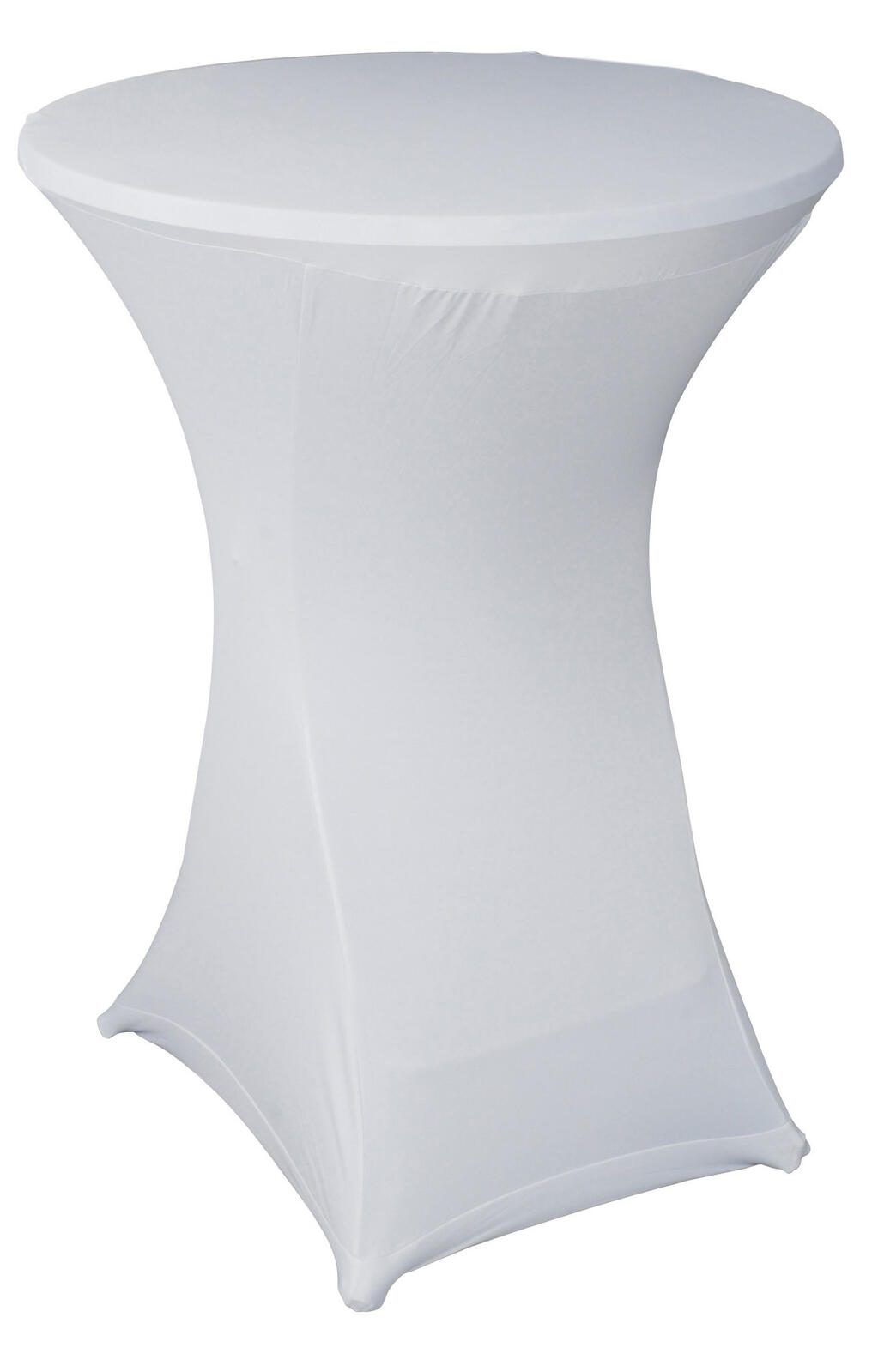 Stehtischhusse weiß Ø 85cm Stehtischhusse