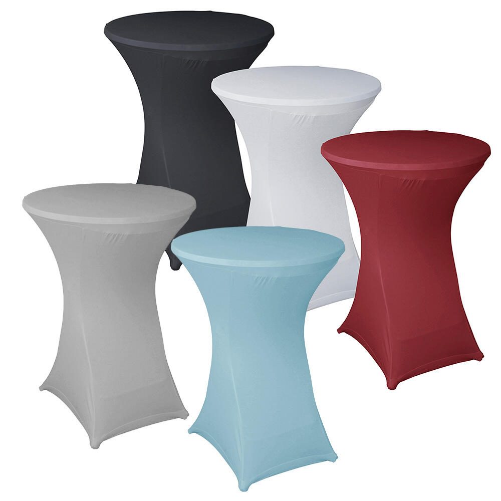 Stehtischhusse weiß Ø 85cm Stehtischhusse