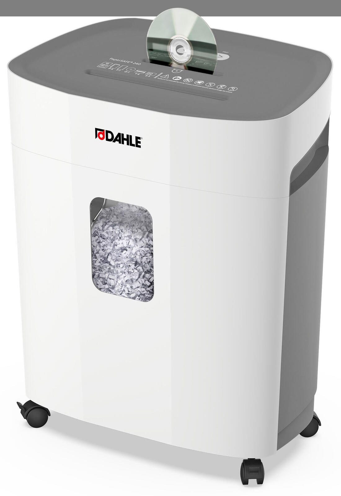 DAHLE PaperSAFE 240 Aktenvernichter mit Partikelschnitt