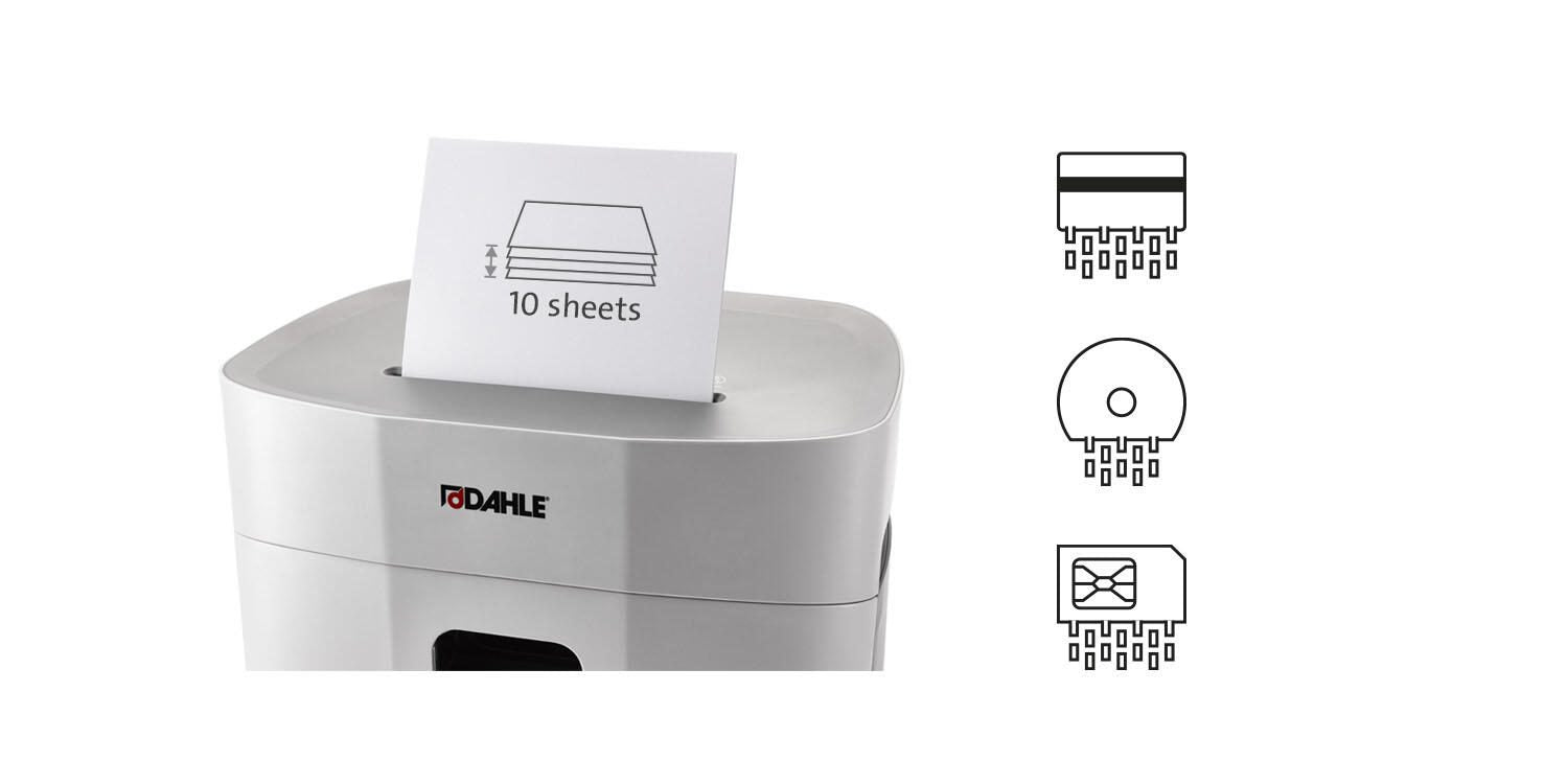 DAHLE PaperSAFE 420 Aktenvernichter mit Partikelschnitt