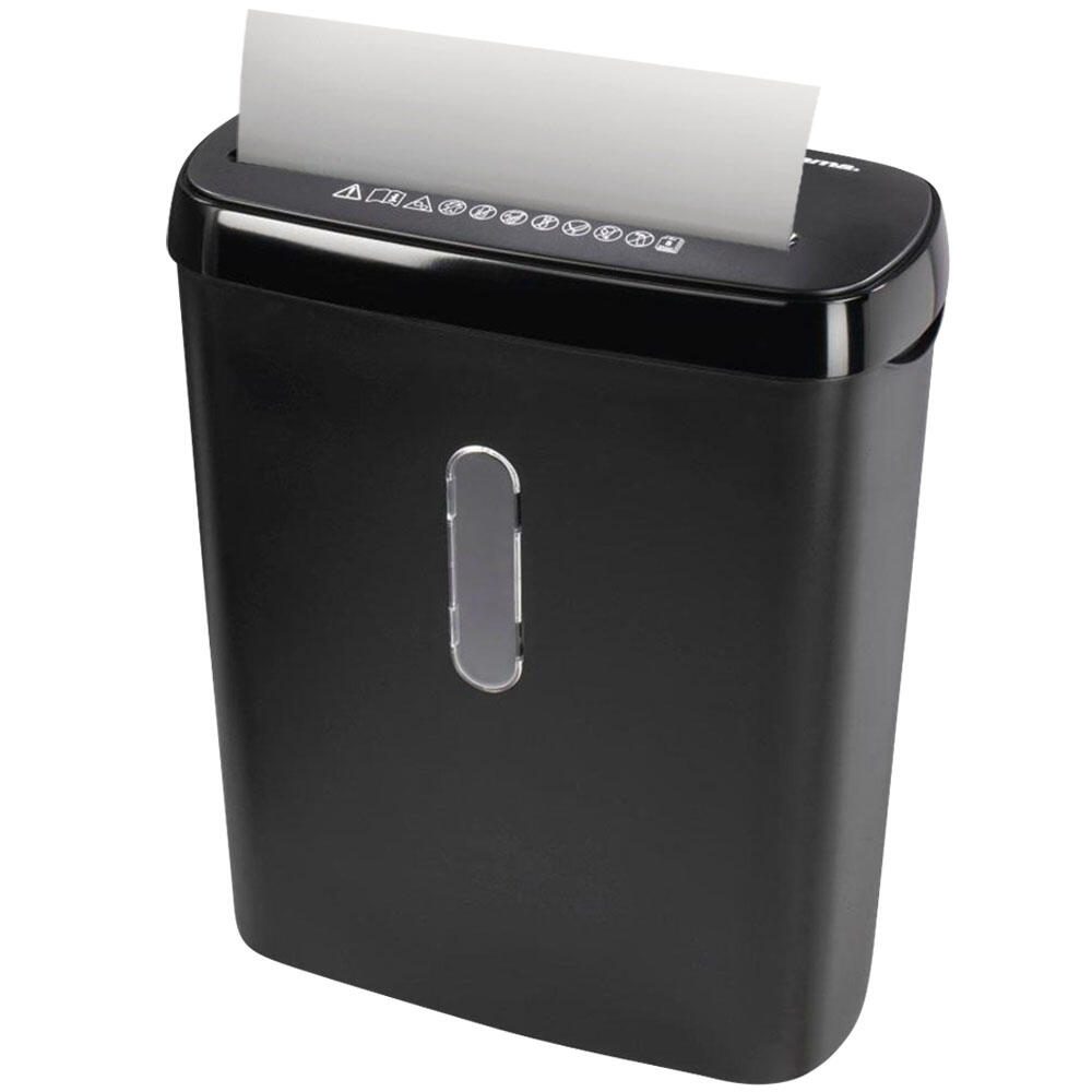 Hama Basic S8CD Aktenvernichter mit Streifenschnitt
