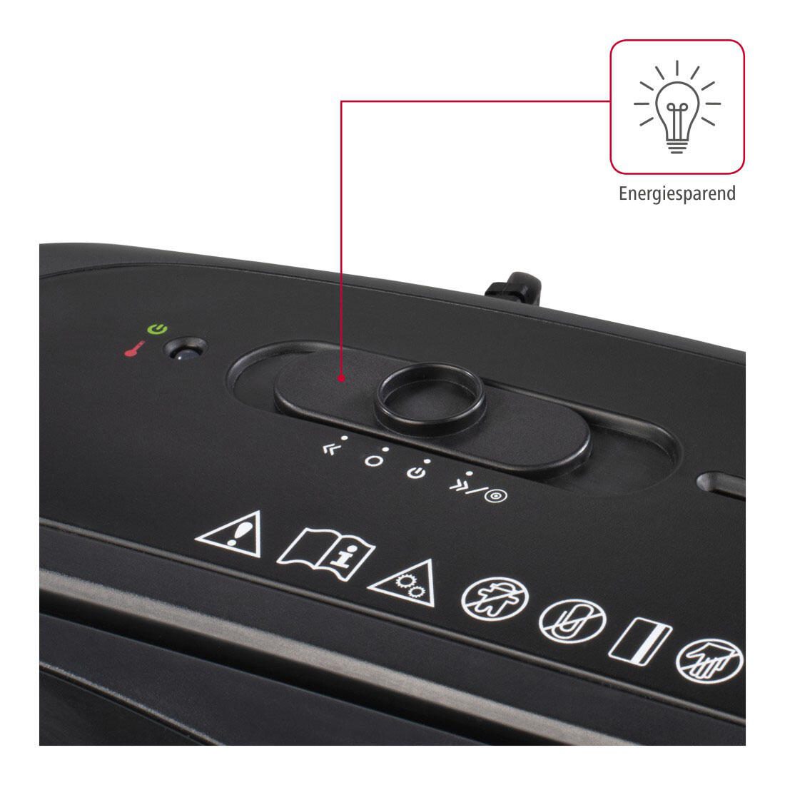 Hama Home X10CD Aktenvernichter mit Partikelschnitt