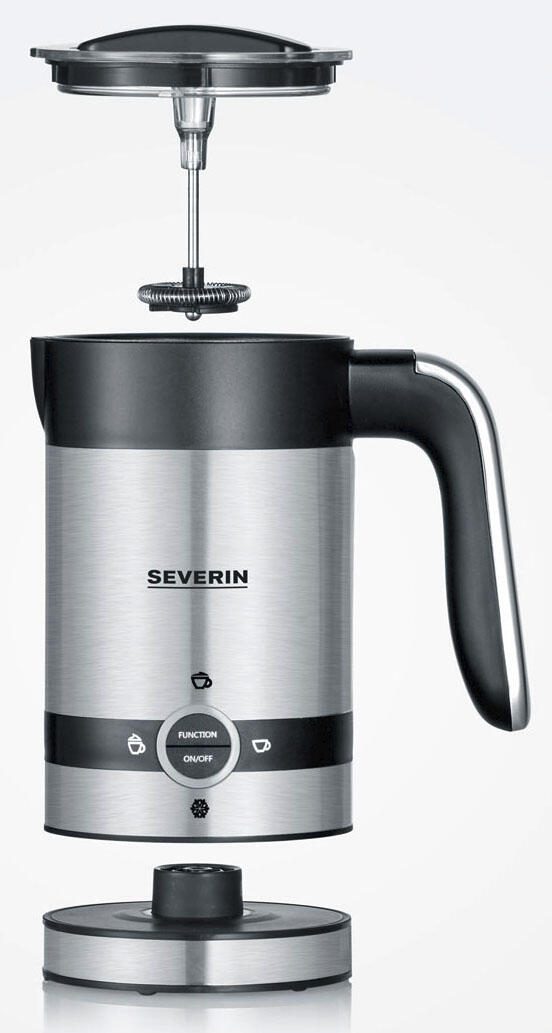 SEVERIN SM 3584 Milchaufschäumer schwarz/Edelstahl