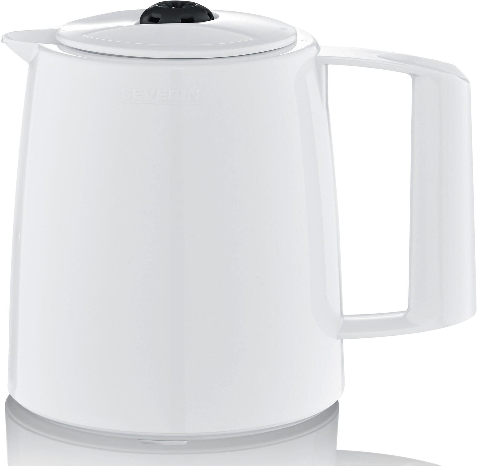 SEVERIN KA 9314 Doppel-Kaffeemaschine 2x 1.000 W weiß