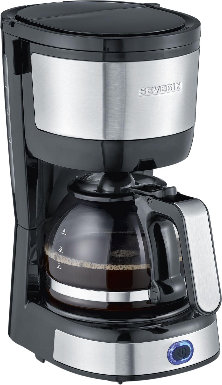 SEVERIN KA4808 Kaffeemaschine silber/schwarz