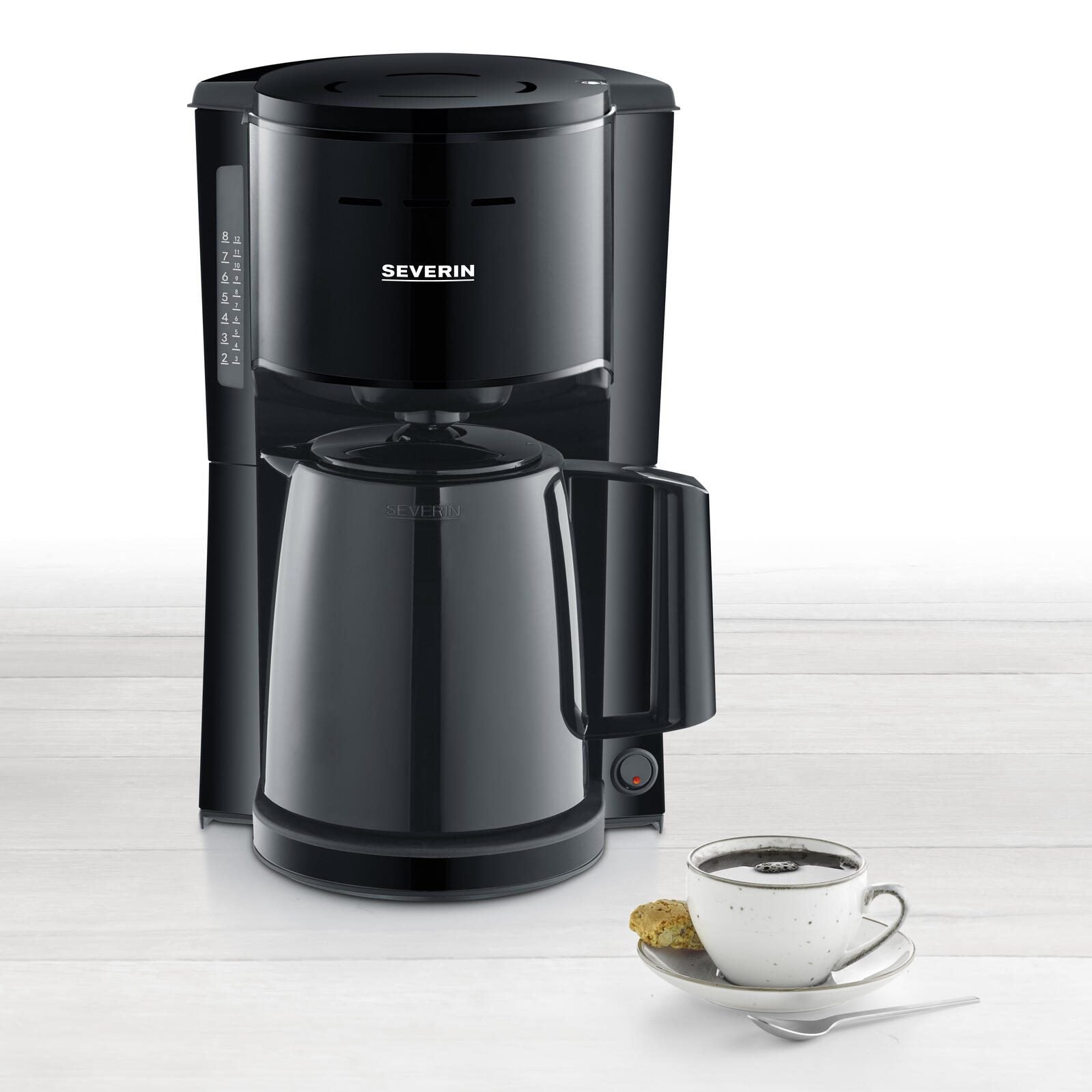 SEVERIN KA9306 Kaffeemaschine schwarz