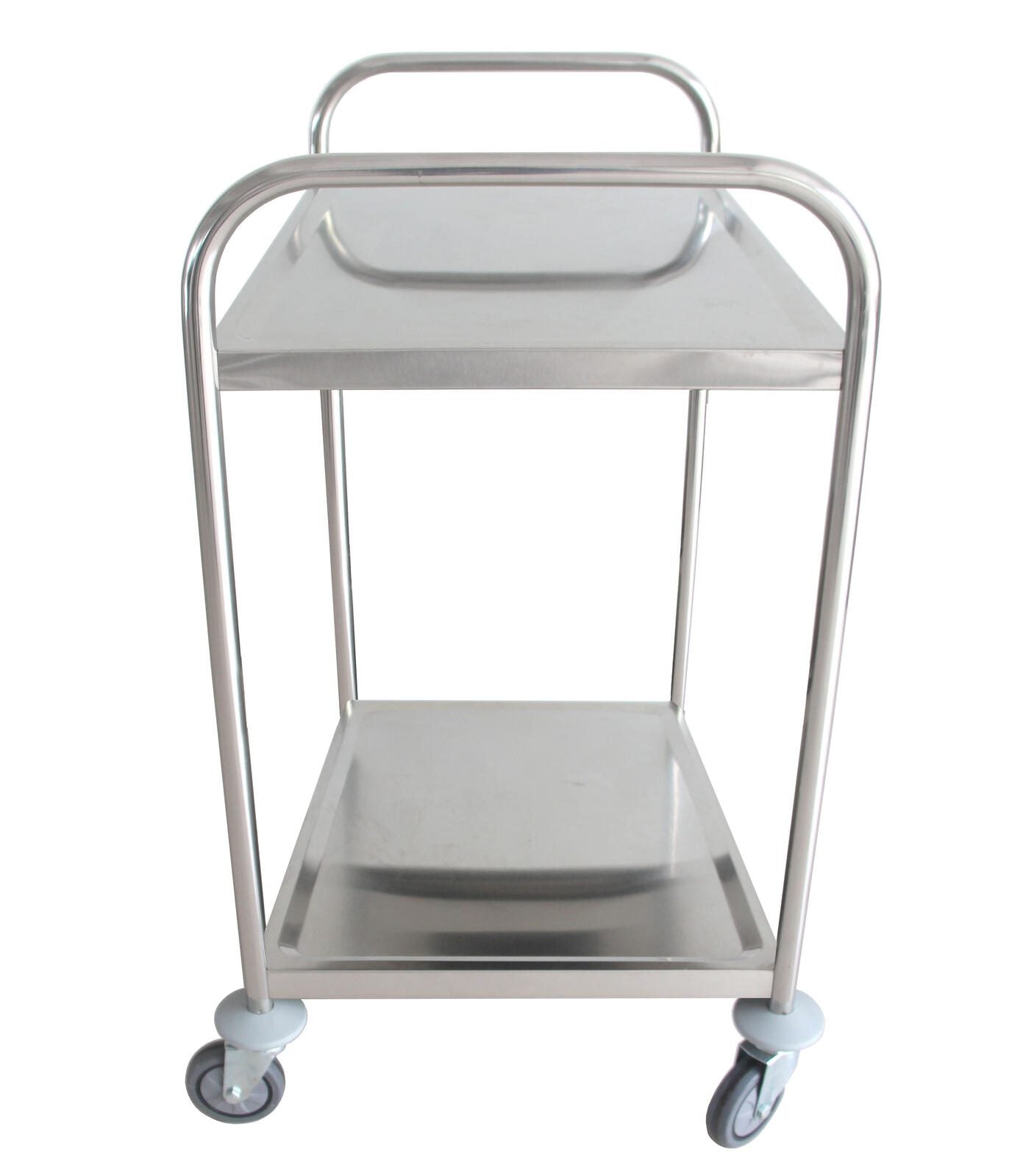 Servierwagen silber 84,5 x 52,5 x 94,0 cm