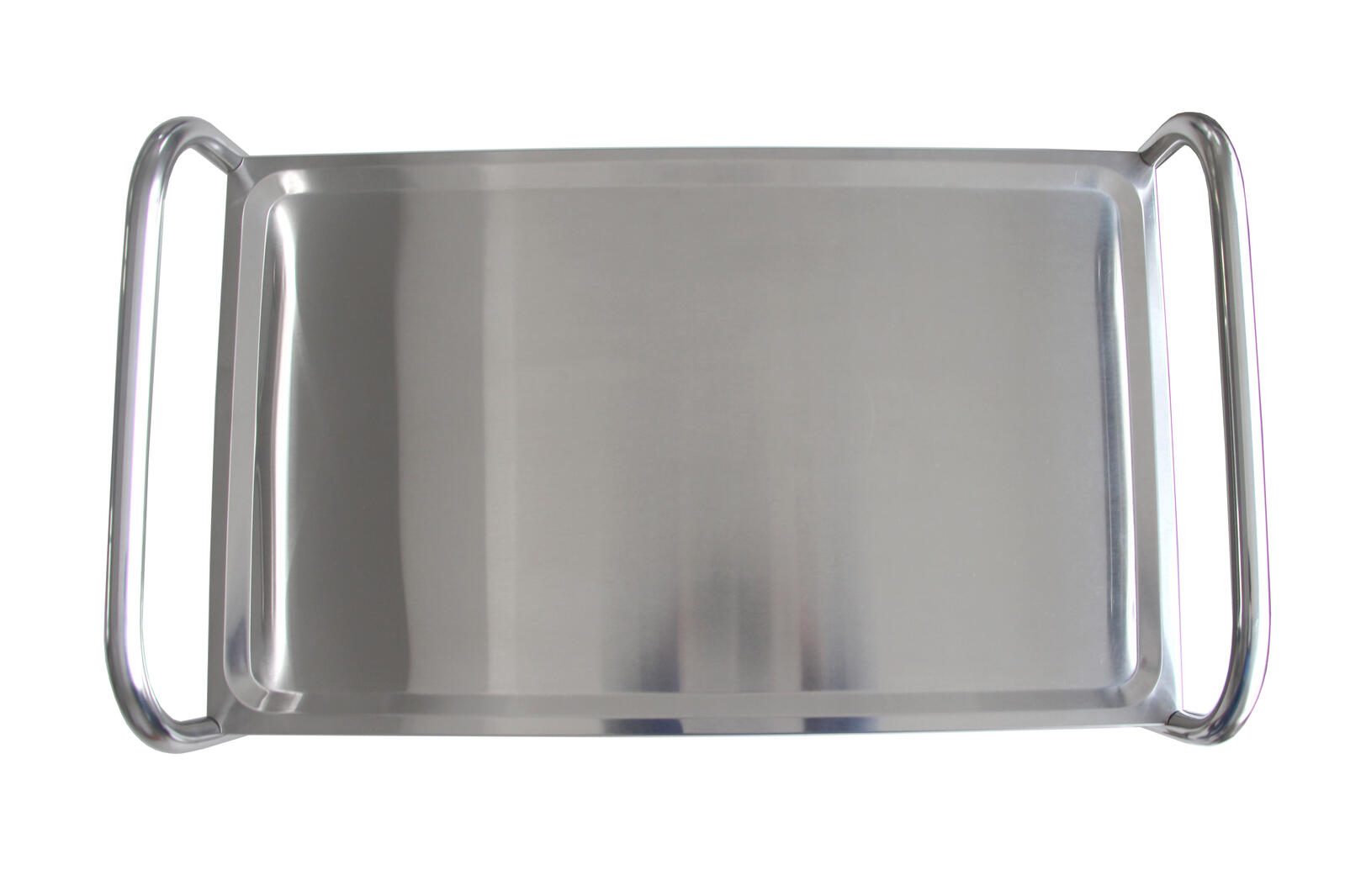 Servierwagen silber 84,5 x 52,5 x 94,0 cm