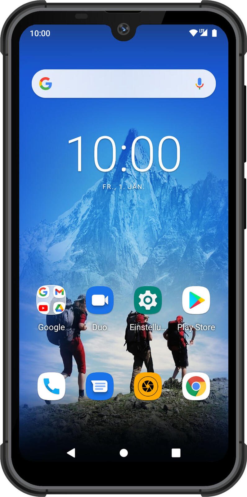 bea-fon Smartphone MX1 128GB schwarz