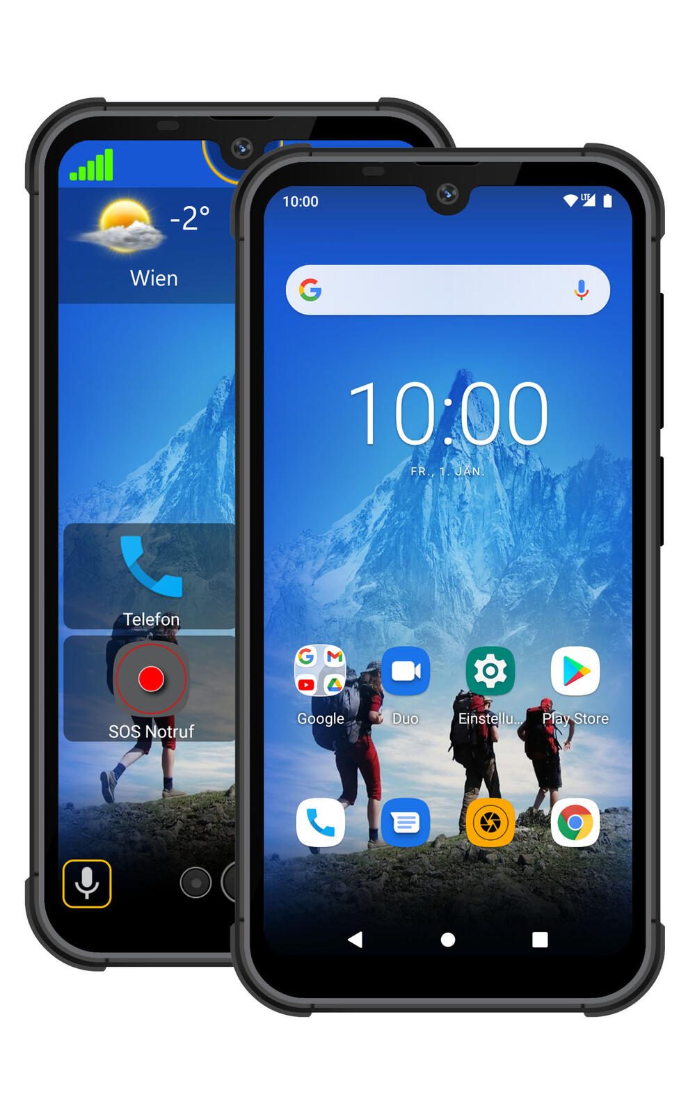bea-fon Smartphone MX1 128GB schwarz